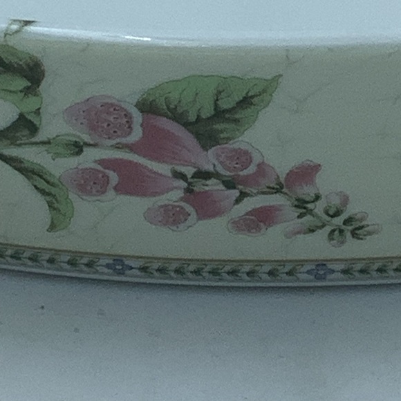 Vintage Wedgwood Fleur Oval Baking Dish - Picture 9 of 15